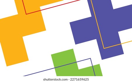 modern abstract simple flat background