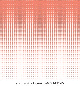 modern abstract simple seamlees apple color circle polka dot halftone pattern art
