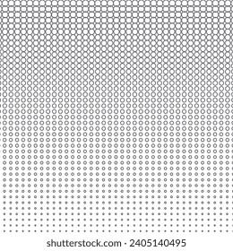 modern abstract simple seamlees grey ash metal color circle polka dot stroke halftone pattern art