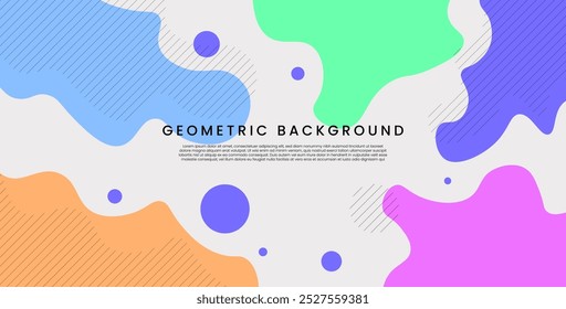 modern abstract soft color with simple pattern cool design bright background. eps10 vector