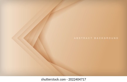 Modern abstract soft light golden background. Vector illustration design for presentation, banner, cover, web, flyer, card, poster, wallpaper, texture, slide, magazine, and powerpoint.