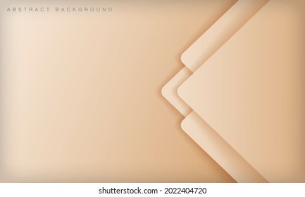 Modern abstract soft light golden background. Vector illustration design for presentation, banner, cover, web, flyer, card, poster, wallpaper, texture, slide, magazine, and powerpoint.