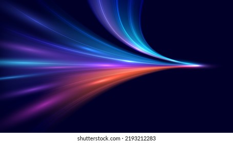 Fondo moderno de línea de velocidad abstracta. Velocidad dinámica de movimiento de la luz. Patrón de movimiento de velocidad de la tecnología para diseño de pancartas o afiches. EPS10 vectores.