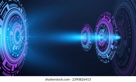 Fondo moderno de línea de velocidad abstracta. Velocidad dinámica de movimiento de la luz. Patrón de movimiento de velocidad de la tecnología para diseño de pancartas o afiches. Ilustración del vector