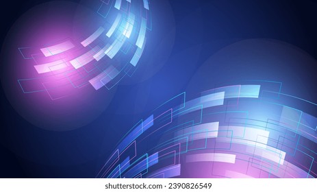 Fondo moderno de línea de velocidad abstracta. Velocidad dinámica de movimiento de la luz. Patrón de movimiento de velocidad de la tecnología para diseño de pancartas o afiches. Ilustración del vector