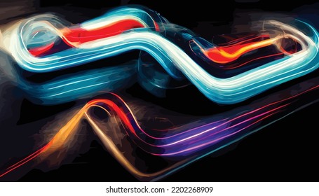 modern abstract speed movement colorful dynamic