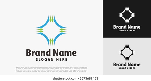 Modernes abstraktes Spiral-Logo-Design. Das geometrische Kreissymbol vermittelt Innovation und Konnektivität, perfekt für technische, kreative oder unternehmensweite Markendarstellung. Vektorgrafik