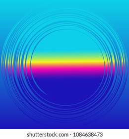 Modern Abstract spiral pattern design background. Dynamic Effect.  Use for modern design, cover, template, decorated, brochure, flyer. Vector illustration.