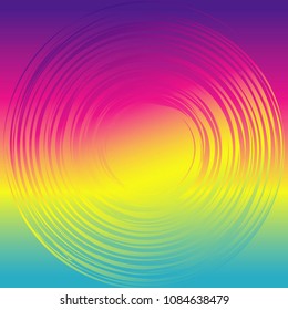 Modern Abstract spiral pattern design background. Dynamic Effect.  Use for modern design, cover, template, decorated, brochure, flyer. Vector illustration.