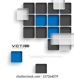 Modern Abstract Squares Background