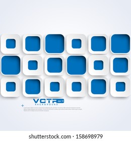 Modern Abstract Squares Background