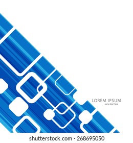 Modern Abstract Squares Background