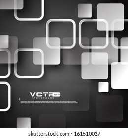 Modern Abstract Squares Design Background