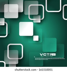 Modern Abstract Squares Design Background