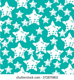 Modern Abstract Star Vector Design can be used for wallpaper, cover fills, web page background, surface textures. Vector linen texture.
