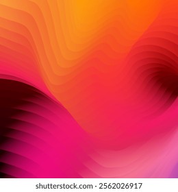 Modern abstract stepped blended background, with bright colors