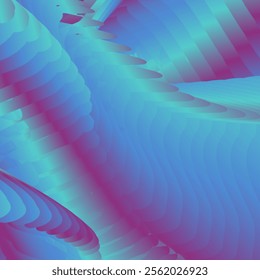Modern abstract stepped blended background, with bright colors