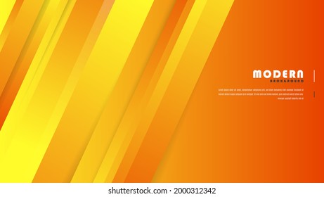 Moderno Abstracto Stripe Fondo Naranja Dinámico. Se Puede Usar Para Banner, Afiche O Sitios Web