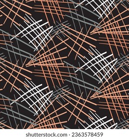 Modern abstract stylized simple graphic design seamless pattern. Genderneutral masculine textured shapes for wallpaper background tile. 