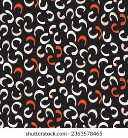 Modern abstract stylized simple graphic design seamless pattern. Genderneutral masculine textured shapes for wallpaper background tile. 