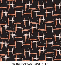 Modern abstract stylized simple graphic design seamless pattern. Genderneutral masculine textured shapes for wallpaper background tile. 