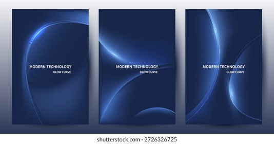 Modern abstract technology background With blue tech banner, corporate business concept, Digital Ads, business presentation or tech event poster
