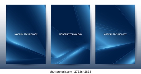 Fondo tecnología abstracta moderna