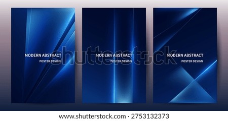 Modern abstract technology background With blue tech banner, corporate business concept, Digital Ads, business presentation or tech event poster