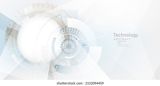 Ilustración de vectores de diseño de fondo de tecnología de resumen moderna