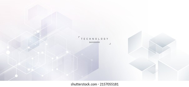 Ilustración de vectores de diseño de fondo de tecnología de resumen moderna