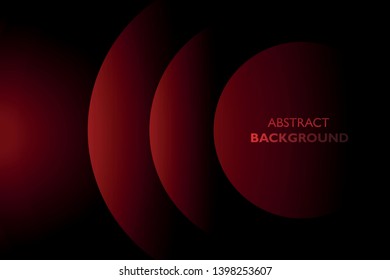 modern abstract technology background with red circles