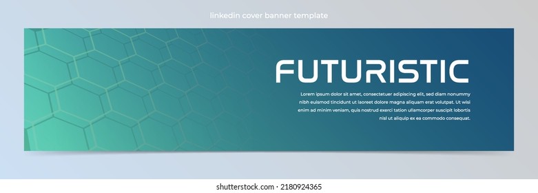 Modern abstract technology  banner template