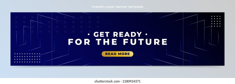 Modern abstract technology  banner template