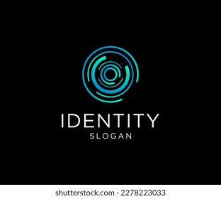 Modern Abstract Technology Logo. Geometric and Futuristic Tech Logo Design