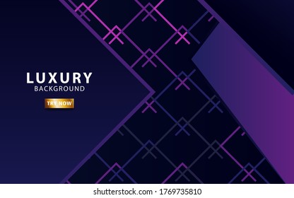 modern abstract technology purple vector background with blue line.Overlap layers with paper effect. digital template. Realistic light effect on textured purple lines background.vector illustration.