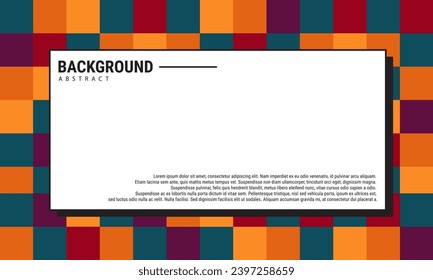 Modern Abstract Template Background. Brochures, flyers, flyers, cover templates. Abstract background. Minimalist Artwork. Eps10 Vektor