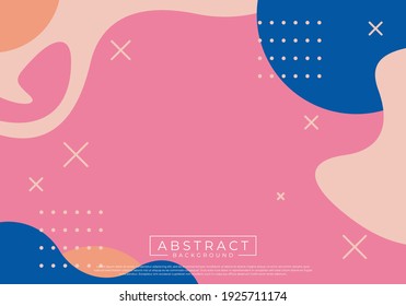 Modern abstract trendy background. Great design for postcard, banner, brochure, wall decoration.