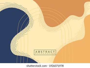 Modern abstract trendy background. Great design for postcard, banner, brochure, wall decoration.