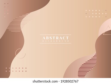 Modern abstract trendy background. Great design for postcard, banner, brochure, wall decoration.