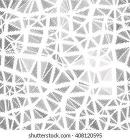 Modern abstract triangle made with lines. Vector illustration EPS 10.