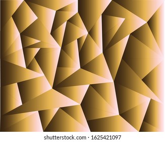 Modern Abstract Triangle Pyramid Style Background With Gradient Color