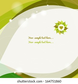 Modern abstract vector background