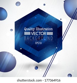 Modern abstract vector background design