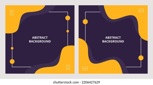 Modern abstract vector background. Editable abstract collection background. Can be used for various designs such as posters, templates, covers, brochures, social media posts and others.