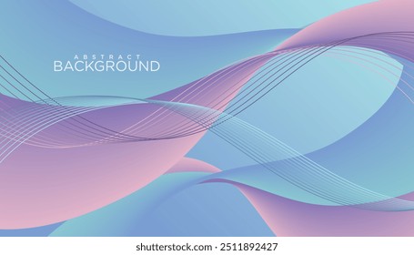 Modern abstract vector background. Fluid shapes and lines colorful badges graphic elements. Vector illustration