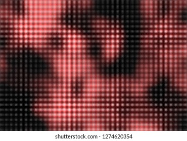 Modern abstract  vector background with halftone dots.