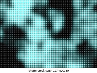 Modern abstract  vector background with halftone dots.