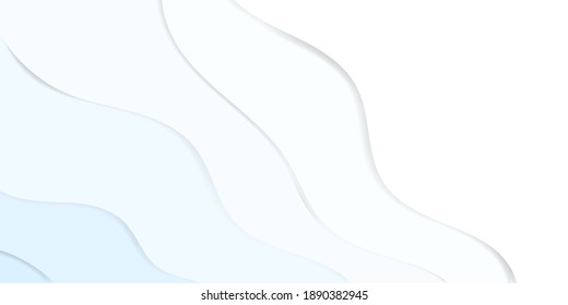 Modern Abstract vector background in paper cut style. EPS 10.