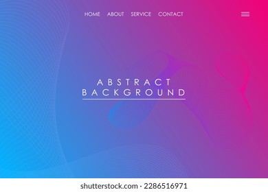 Modern abstract vector background for poster, banner, web landing page, cover, ad, greeting card, promotion, etc.