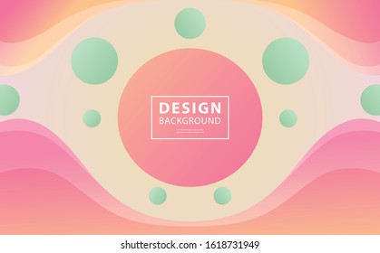 Modern abstract vector background with Trendy fluid flow gradient shapes composition. Applicable for gift card, Poster on wall poster template, landing page, ui, ux , banner, social media post